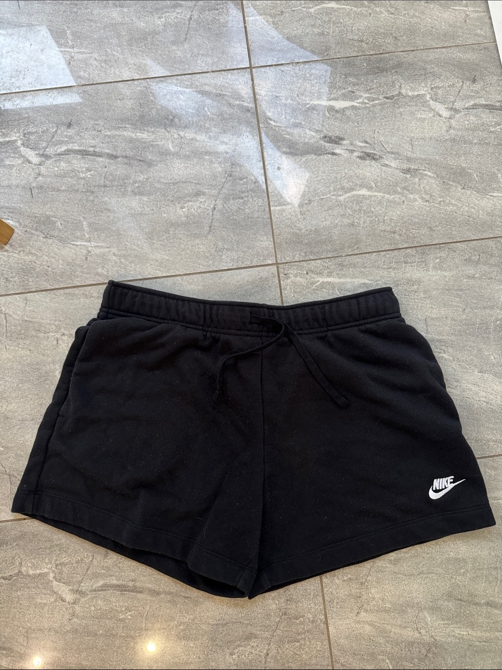 Nike Women’s Black Athletic Drawstring Shorts